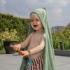 XL badcape - Aloe green
